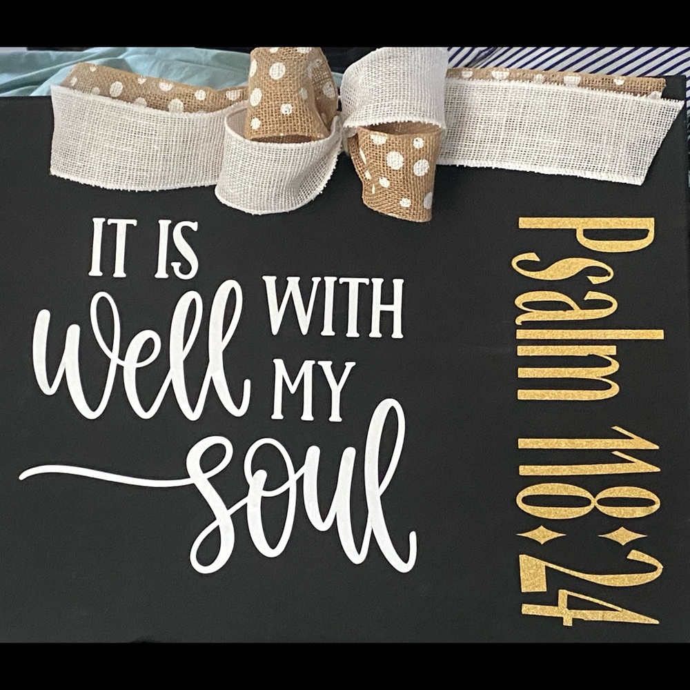 Spiritual/inspirational canvas
